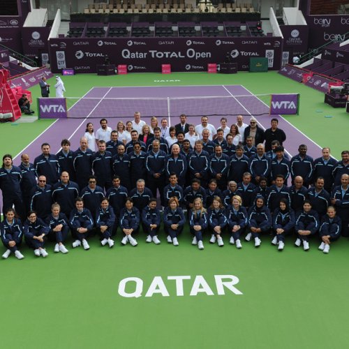 <p>WTA QATAR TOTAL OPEN</p>